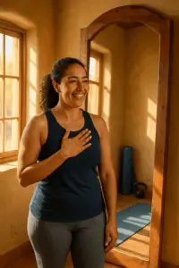 Motivational mindset, workout self-talk transformation Santa Fe