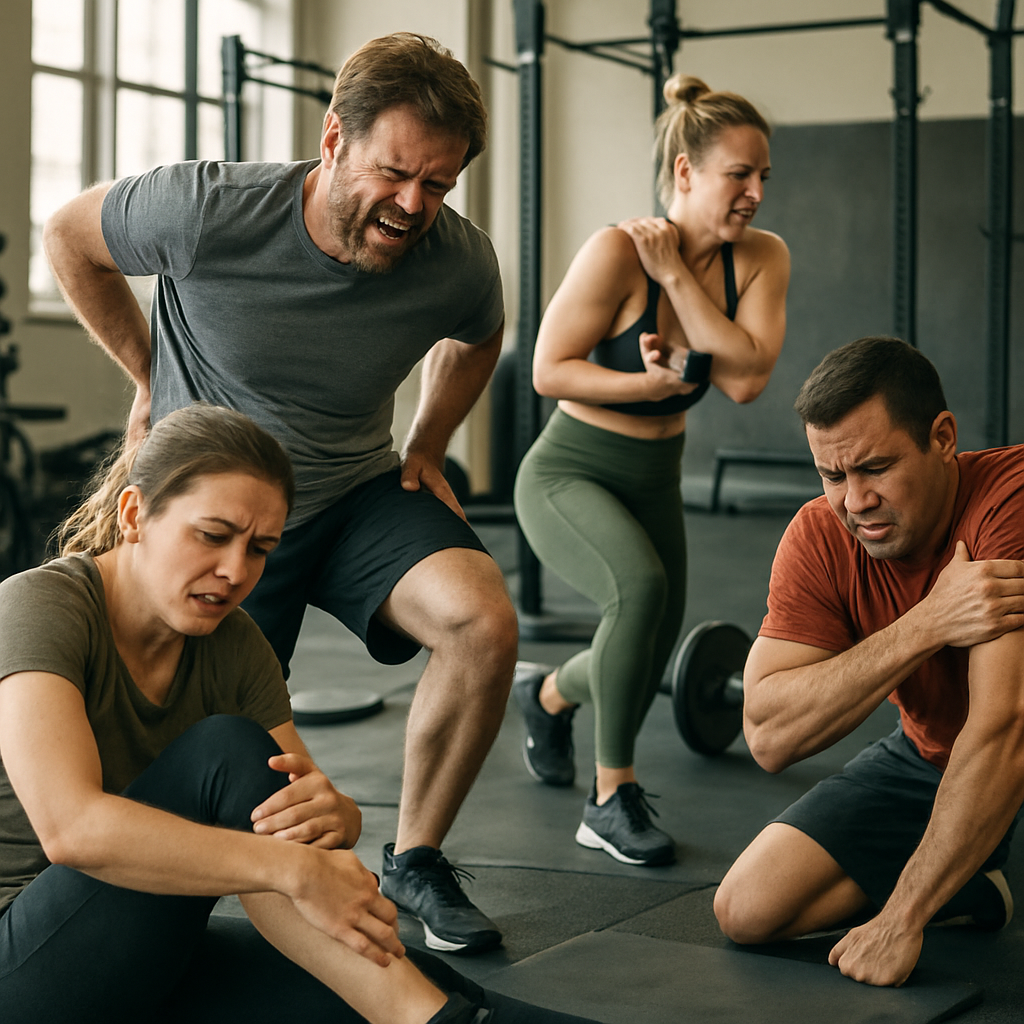 Fitness boot camp injury prevention, safe group exercise Santa Fe