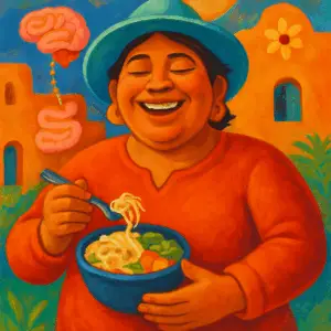 Gut-brain connection, nutrition, and happiness guide Santa Fe