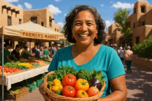 Santa Fe real food guide, healthy eating, local produce