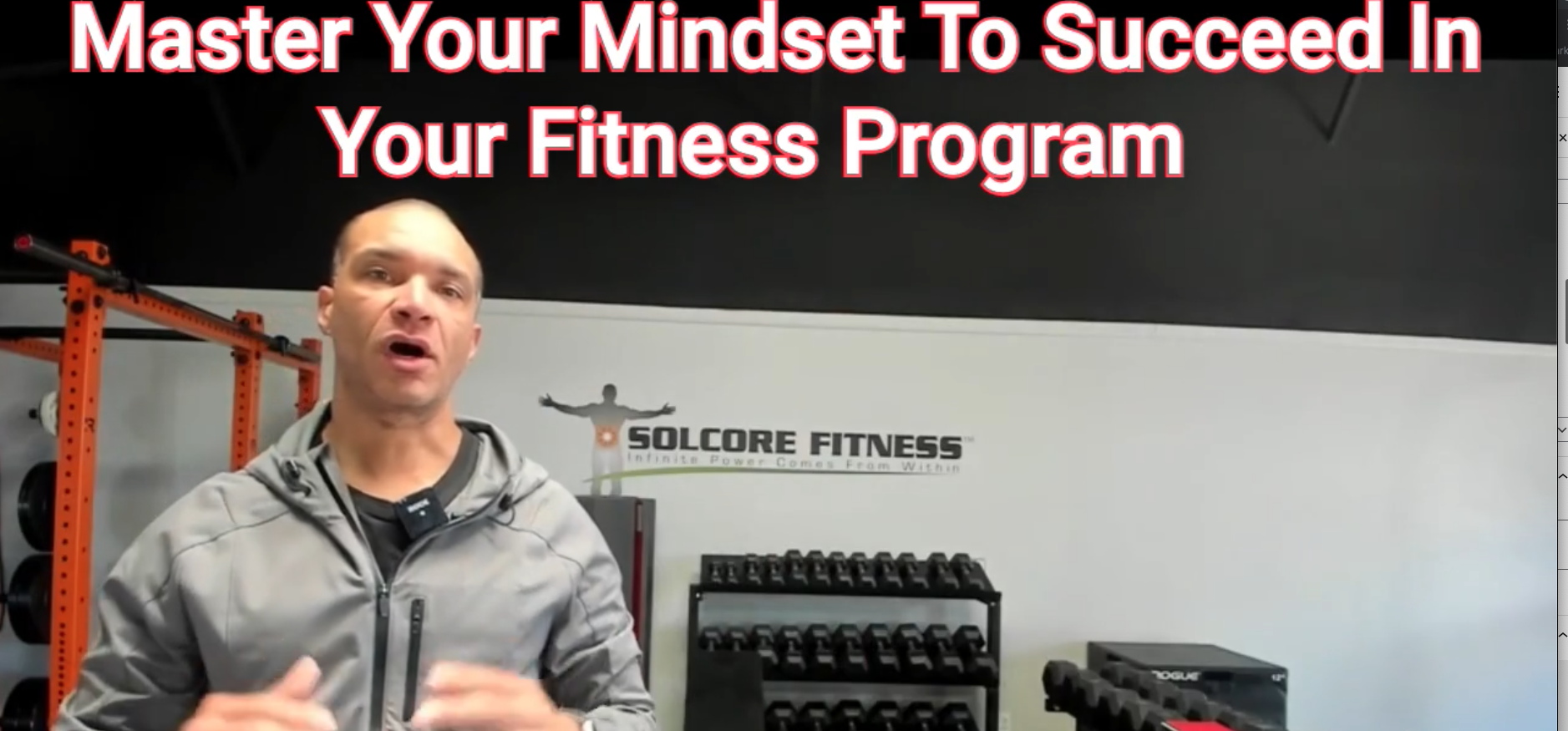 Mindfulness in exercise for success