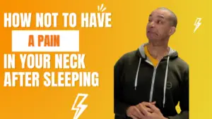 neck pain after sleeping