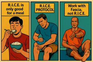 R.I.C.E is not good for fascia healing