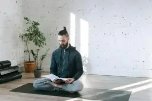 Man meditating SOmatic Pride