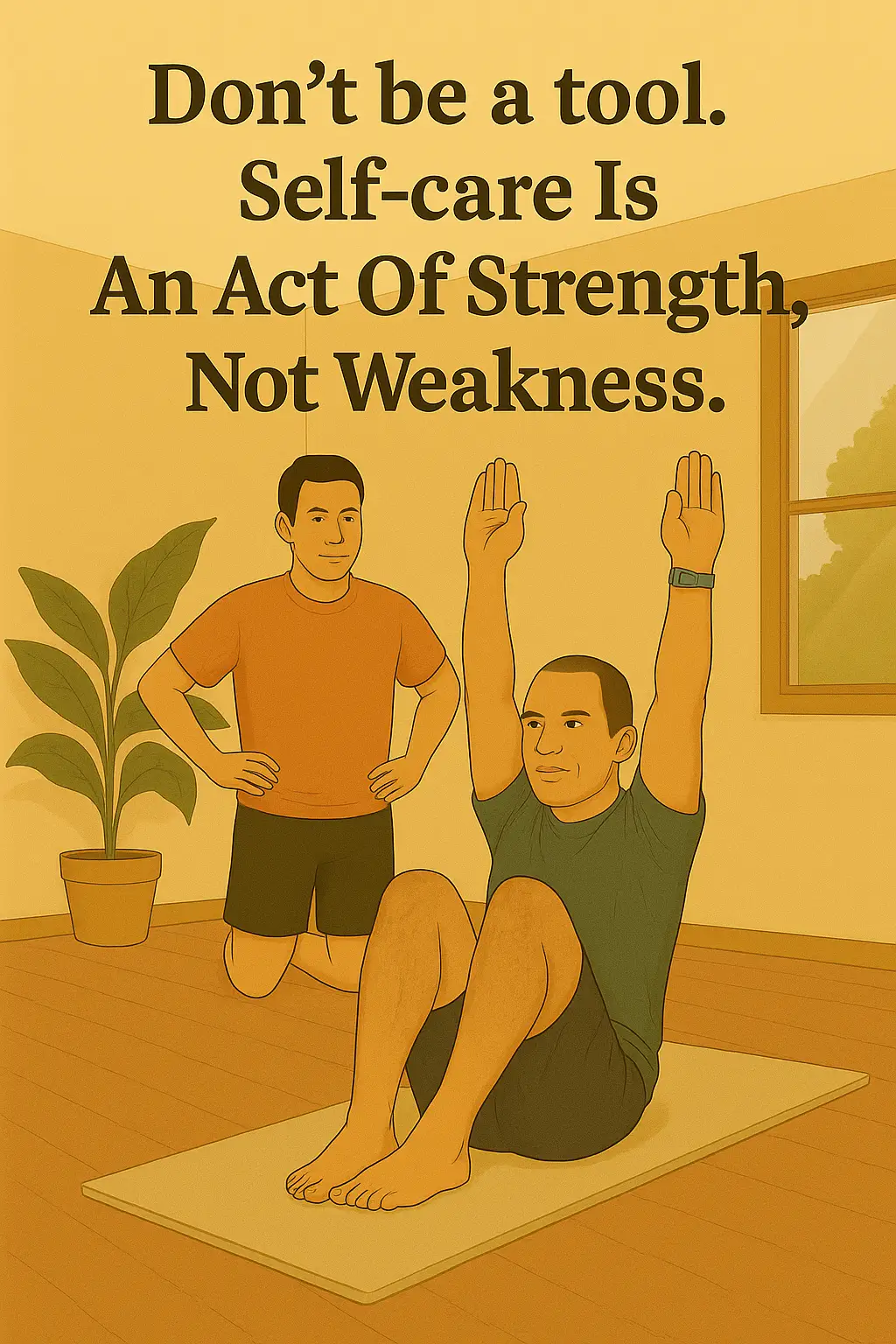Mens Health. Your Body is not a tool - tensegrity system body