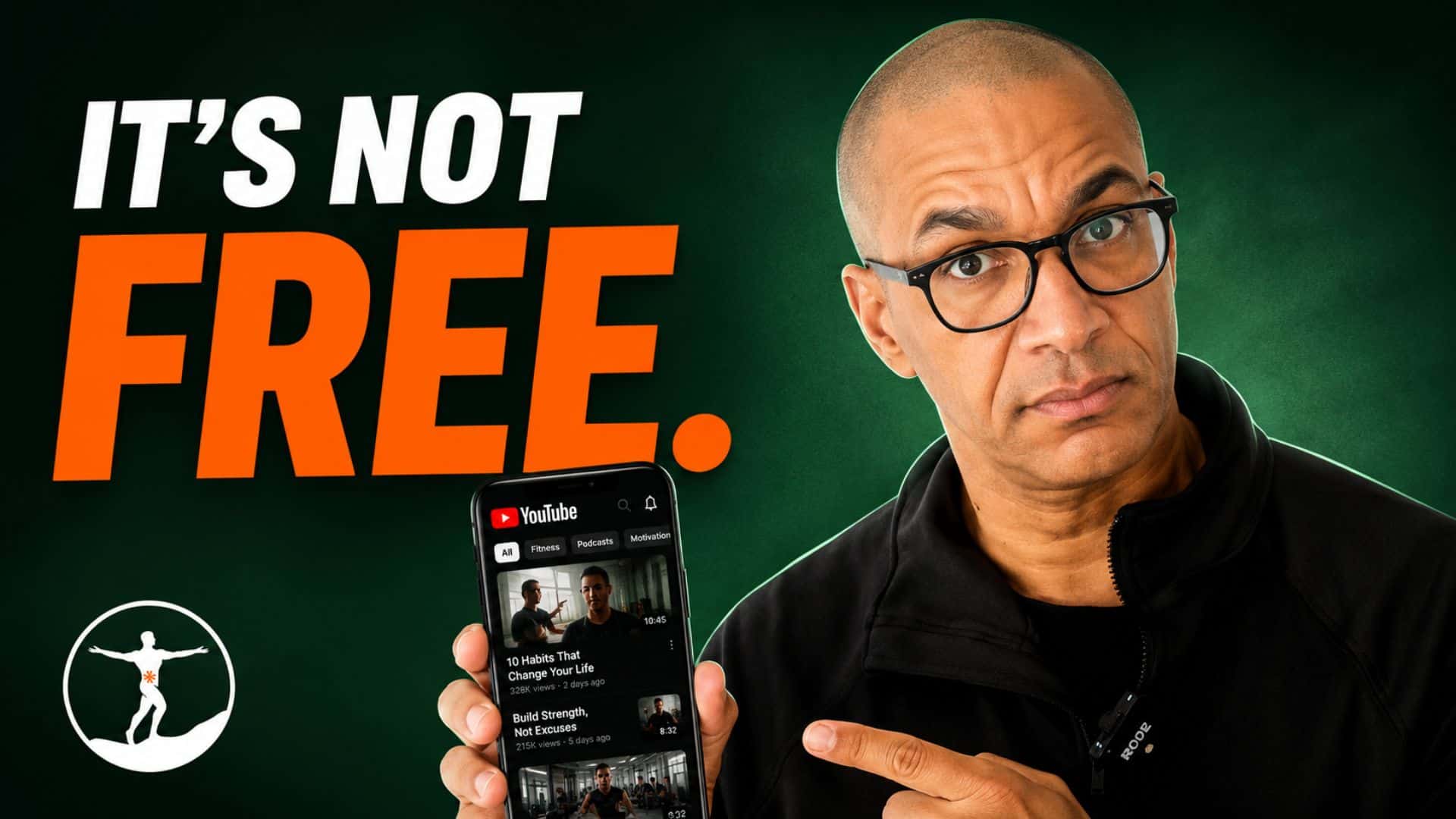 Person searching for free workout videos online instead of a structured fascia-based exercise system"